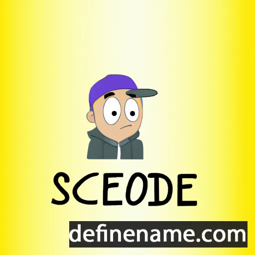 cartoon of the name Seconde