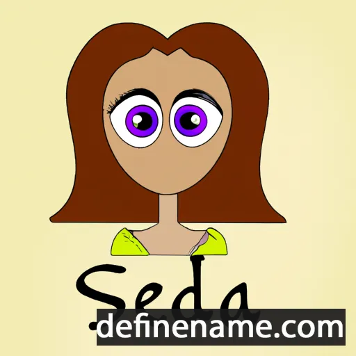 cartoon of the name Seda