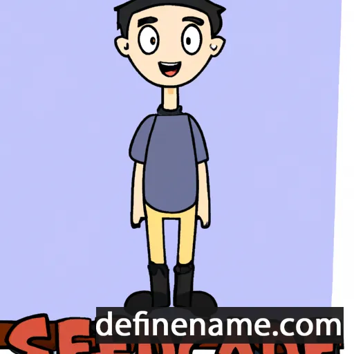 cartoon of the name Sedric