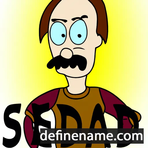 cartoon of the name Sedvard