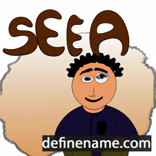 cartoon of the name Sefa