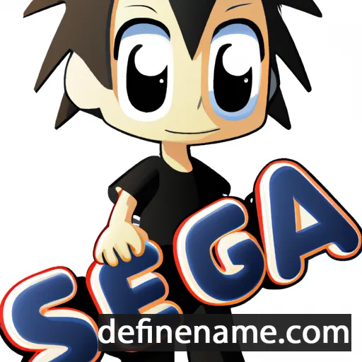 Sega cartoon