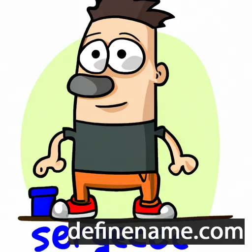 cartoon of the name Segeric