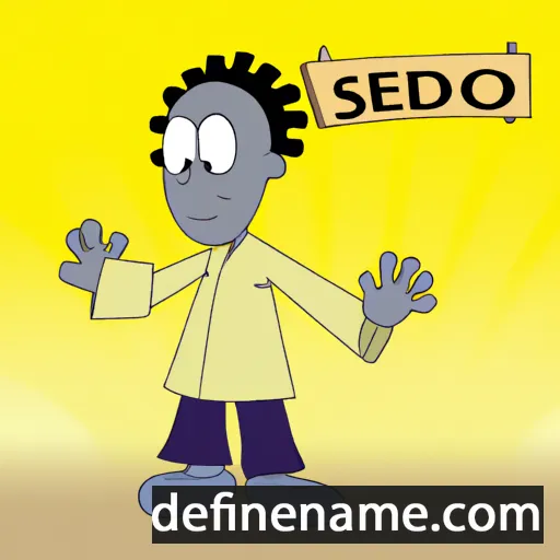 Seidu cartoon