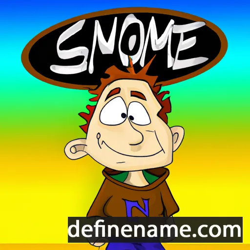 cartoon of the name Seimone