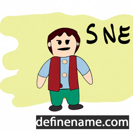 cartoon of the name Seĸineĸ