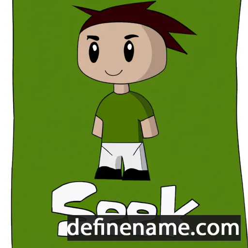 cartoon of the name Seki