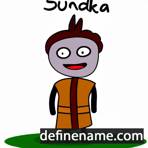 cartoon of the name Sekunda