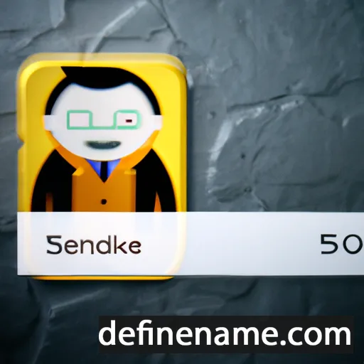 cartoon of the name Sekunde