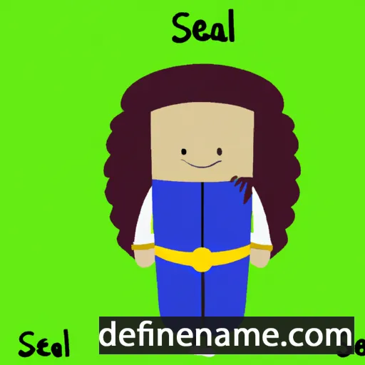 cartoon of the name Selai