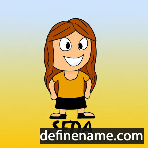 cartoon of the name Selda