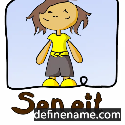 Selentje cartoon