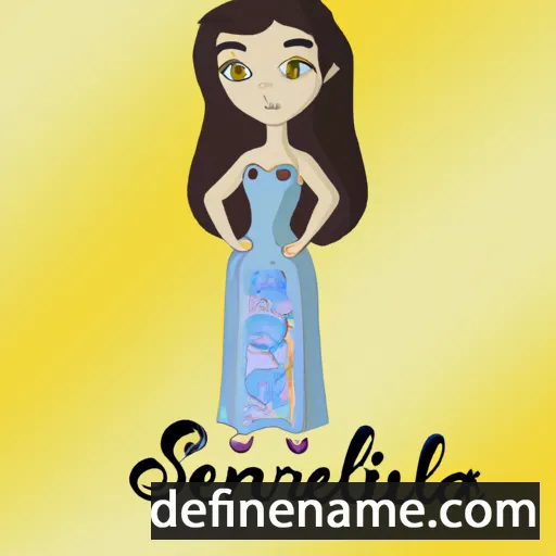 cartoon of the name Selerina