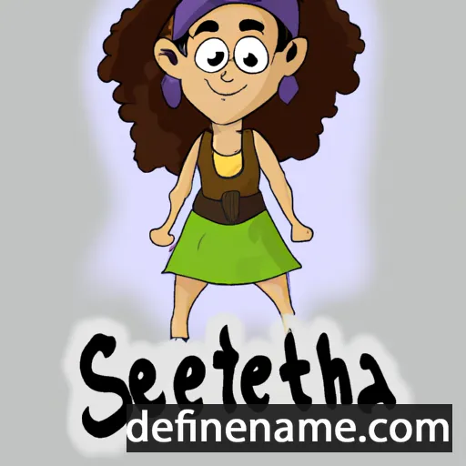 Selethea cartoon