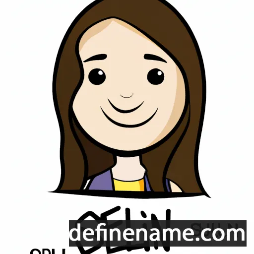 cartoon of the name Selin