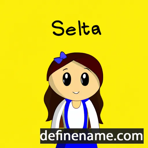 Selita cartoon