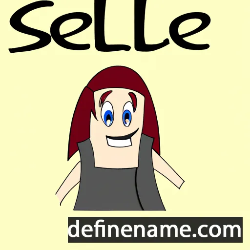 cartoon of the name Selle