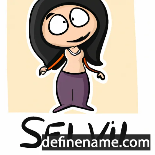 Sellvi cartoon