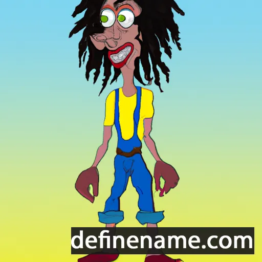 cartoon of the name Selmelin