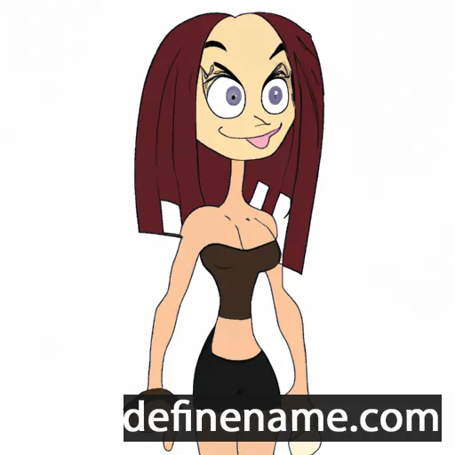 cartoon of the name Selna