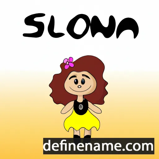 Selona cartoon