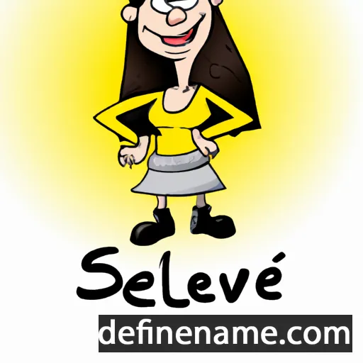 Selvije cartoon