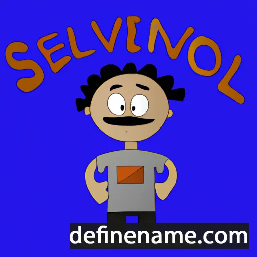 cartoon of the name Selvino