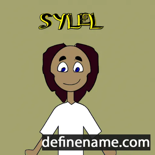 cartoon of the name Selyf