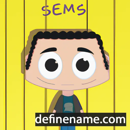 cartoon of the name Semaías