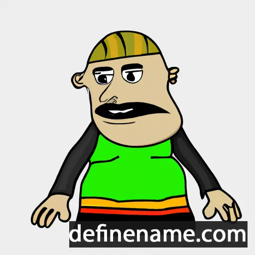 cartoon of the name Semat