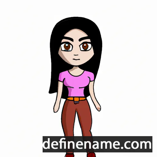 cartoon of the name Semira