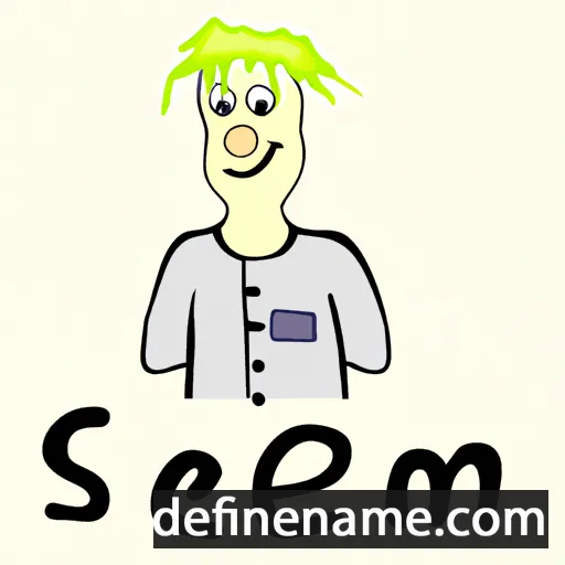 cartoon of the name Semjén