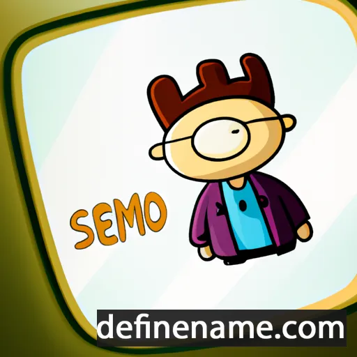 cartoon of the name Semko