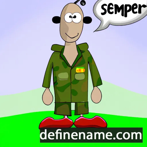 Semper cartoon