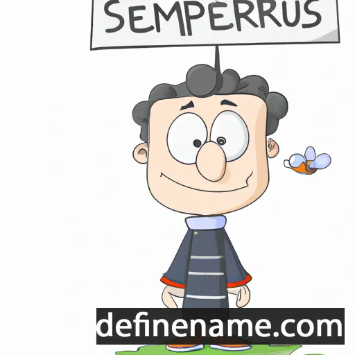 Sempronius cartoon