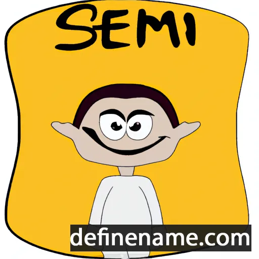 cartoon of the name Semri