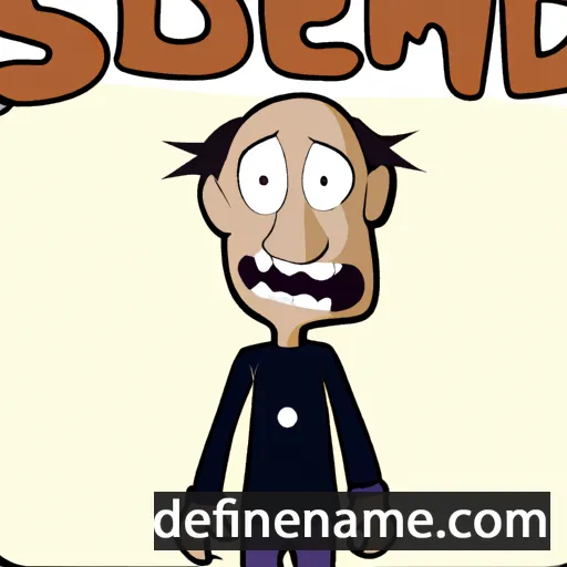 cartoon of the name Semund