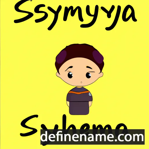 cartoon of the name Semyaza