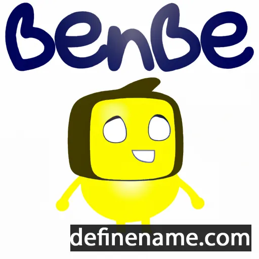 cartoon of the name Senbee