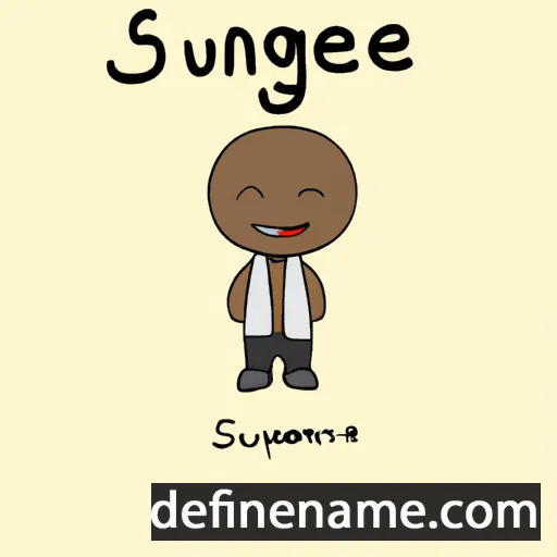 Sengdeuane cartoon