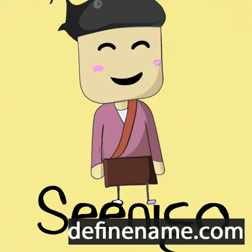 cartoon of the name Sengkeo