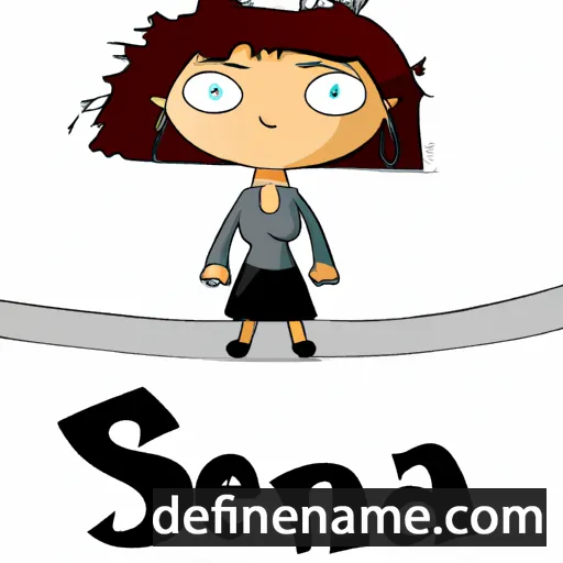 Senia cartoon