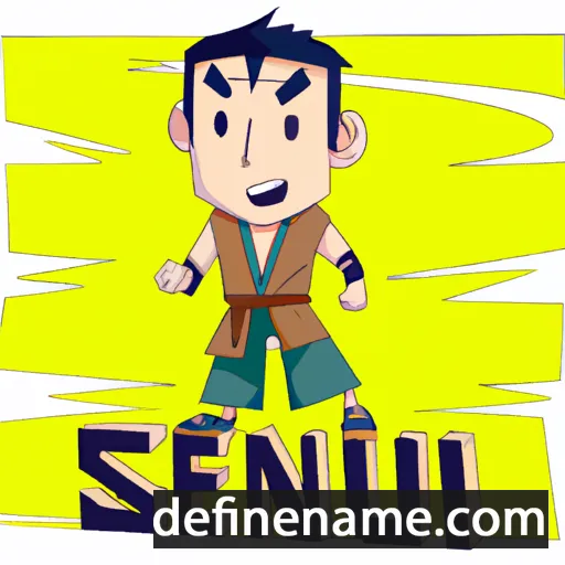 Senju cartoon