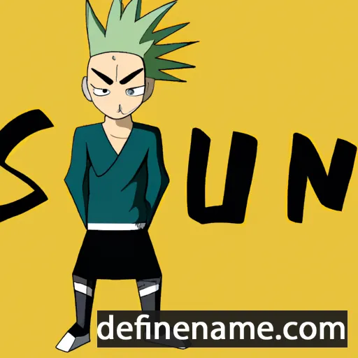 Senku cartoon