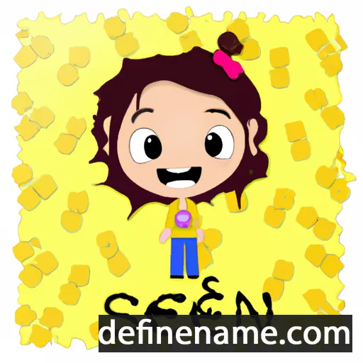 cartoon of the name Senna