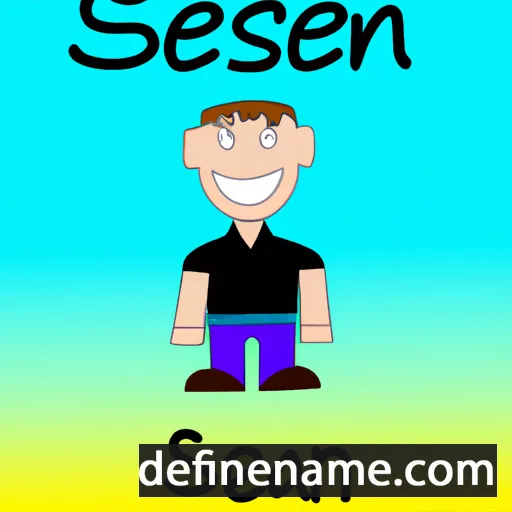 cartoon of the name Sennen