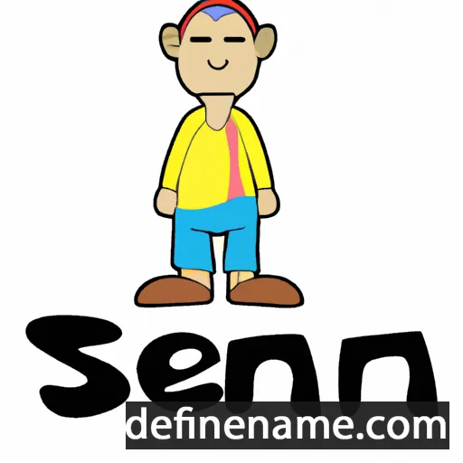 cartoon of the name Senni