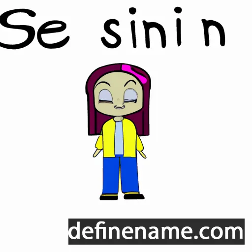 Senniija cartoon