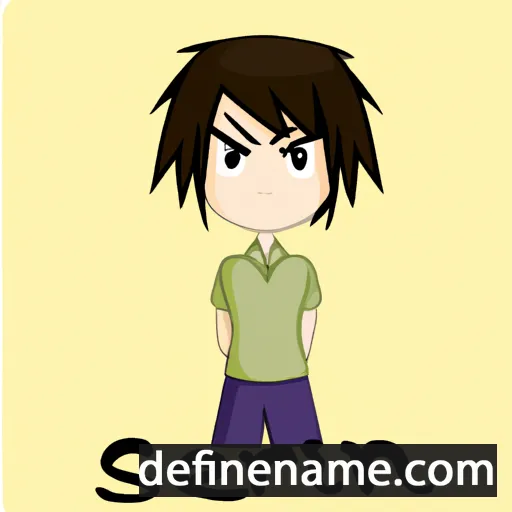 Senri cartoon