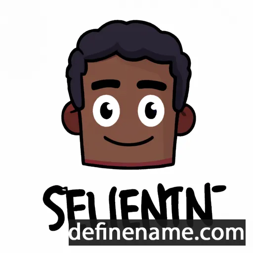 cartoon of the name Senthil